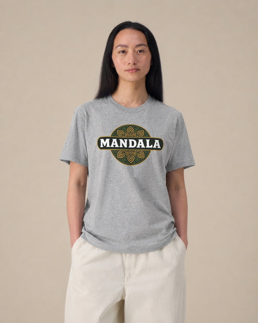Mandala Originals Tee – Grå
