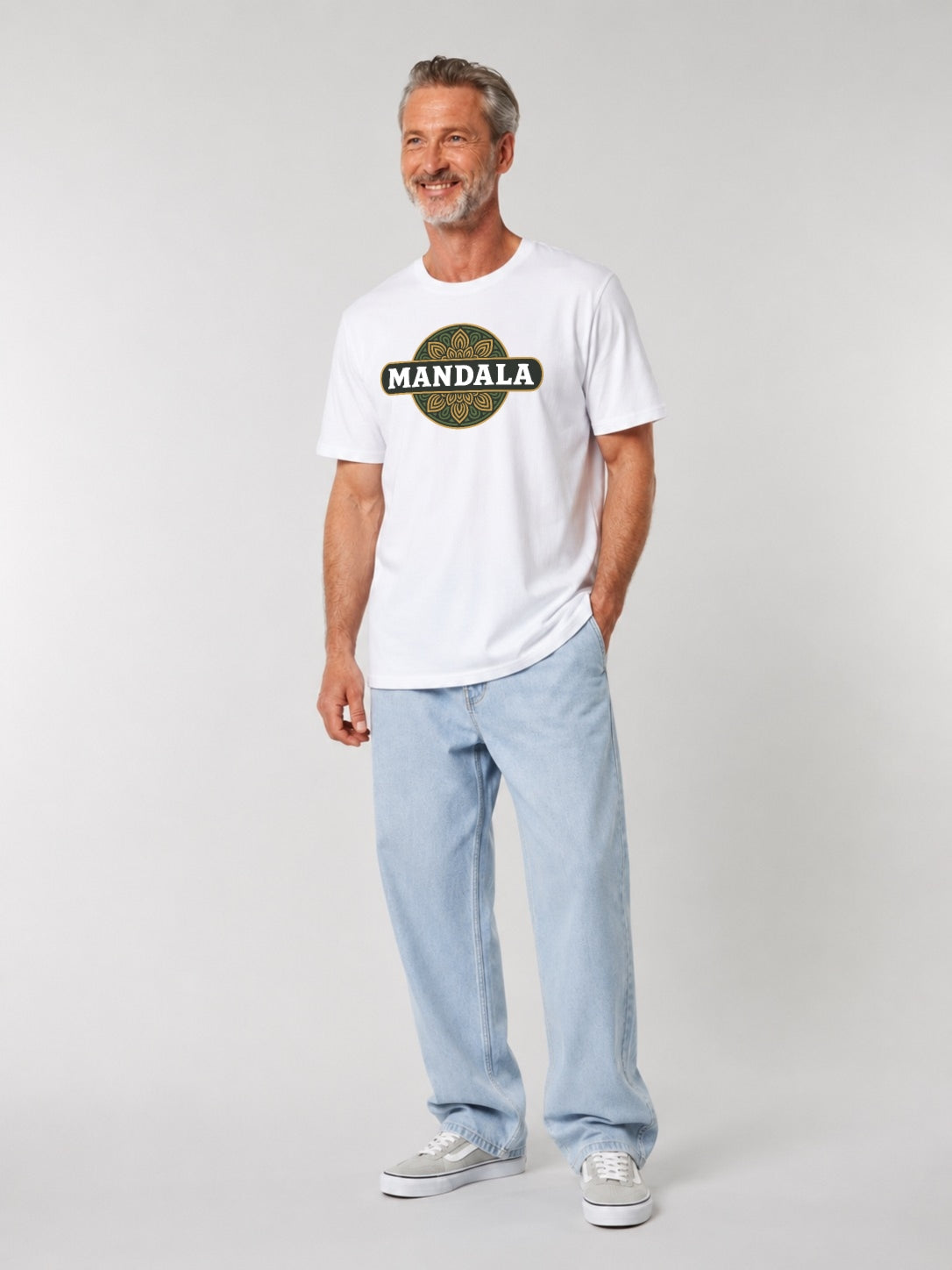 Mandala Originals Tee – Hvid