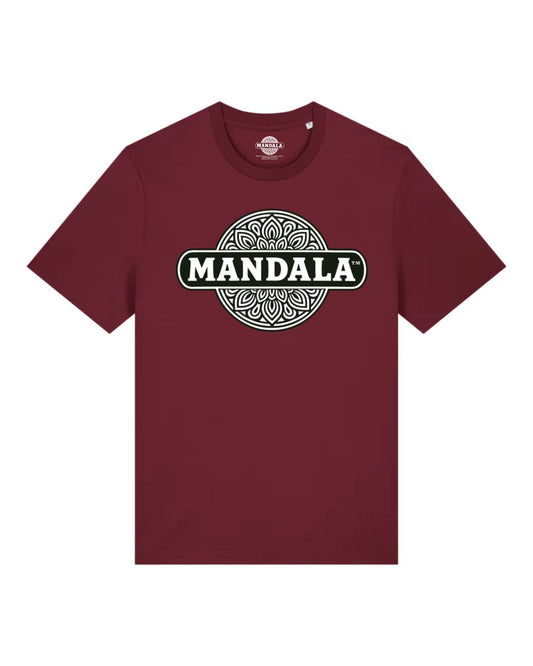 Mandala Originals Tee – Burgundy